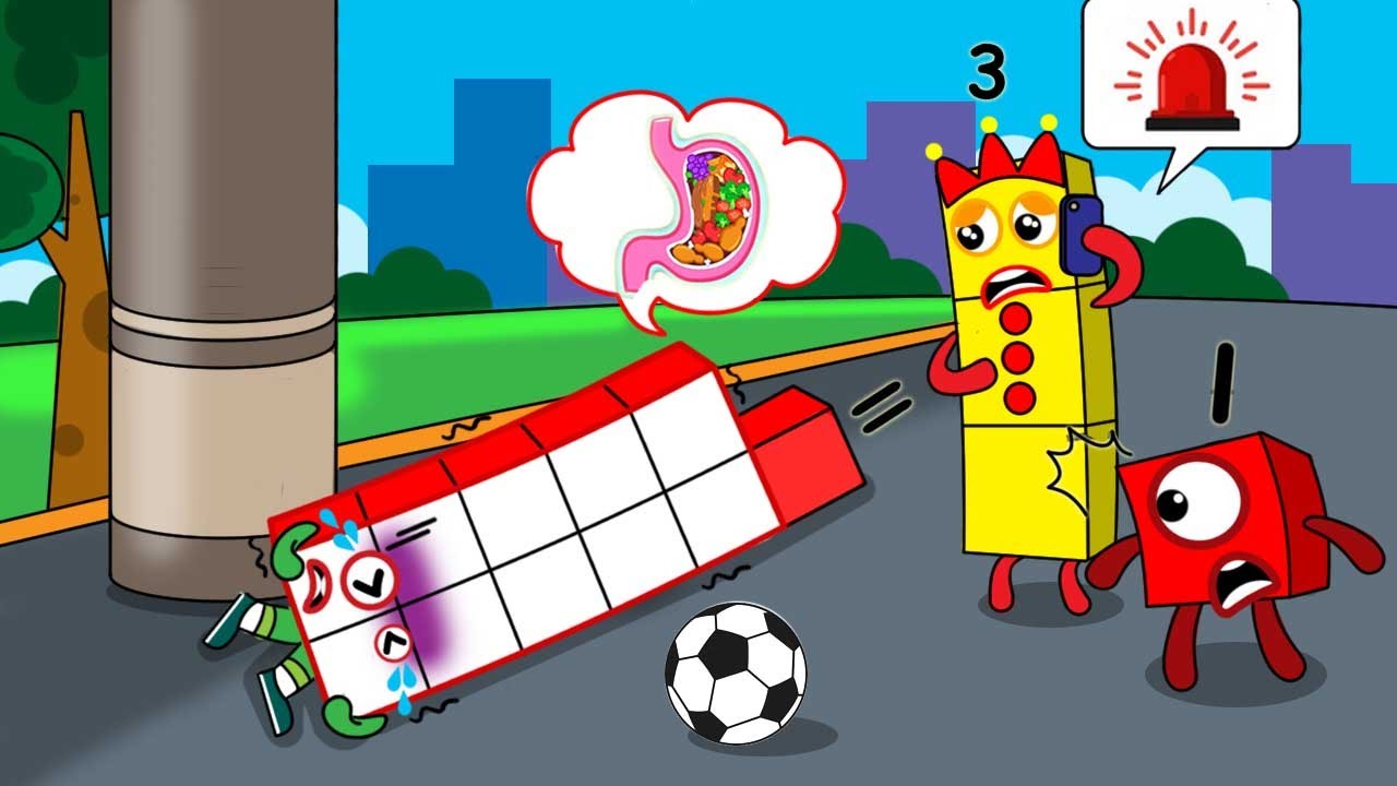 Oh No! What's Wrong With Numberblocks 11 l Numberblocks fanmade coloring story