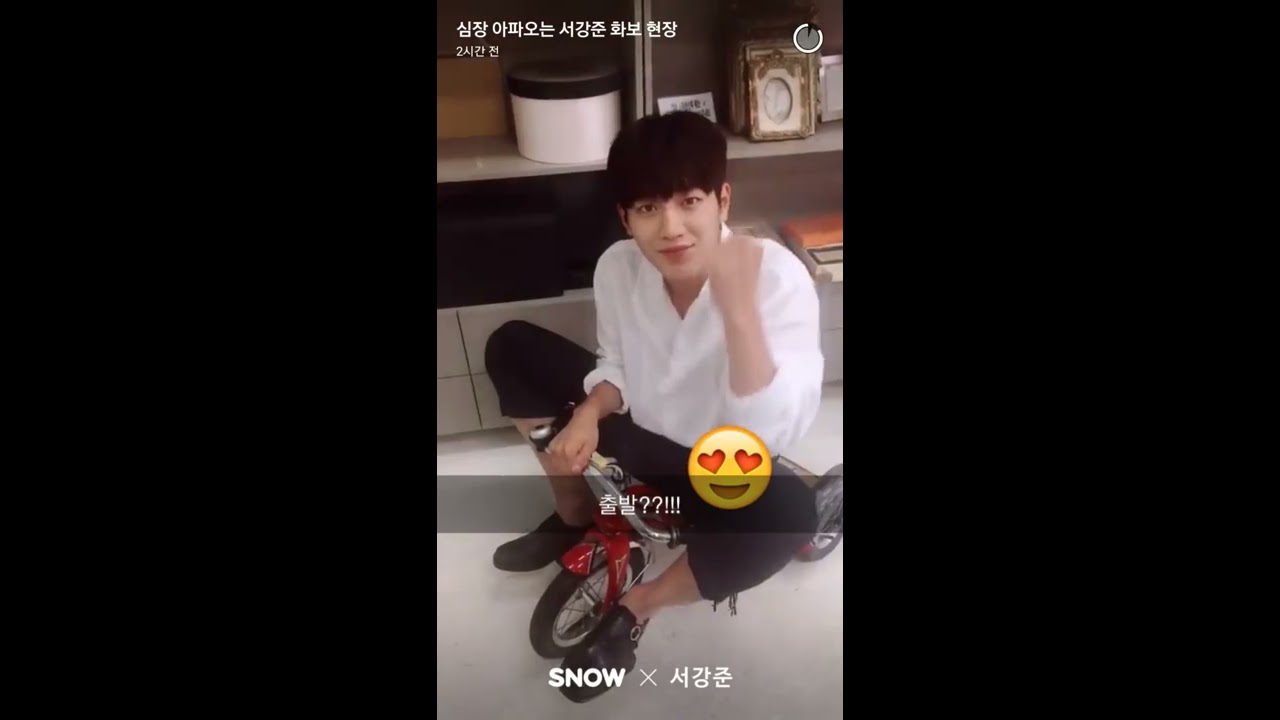 서강준 Seo Kangjun 스노우 snow - 심장 아파오는 서강준 화보 현장