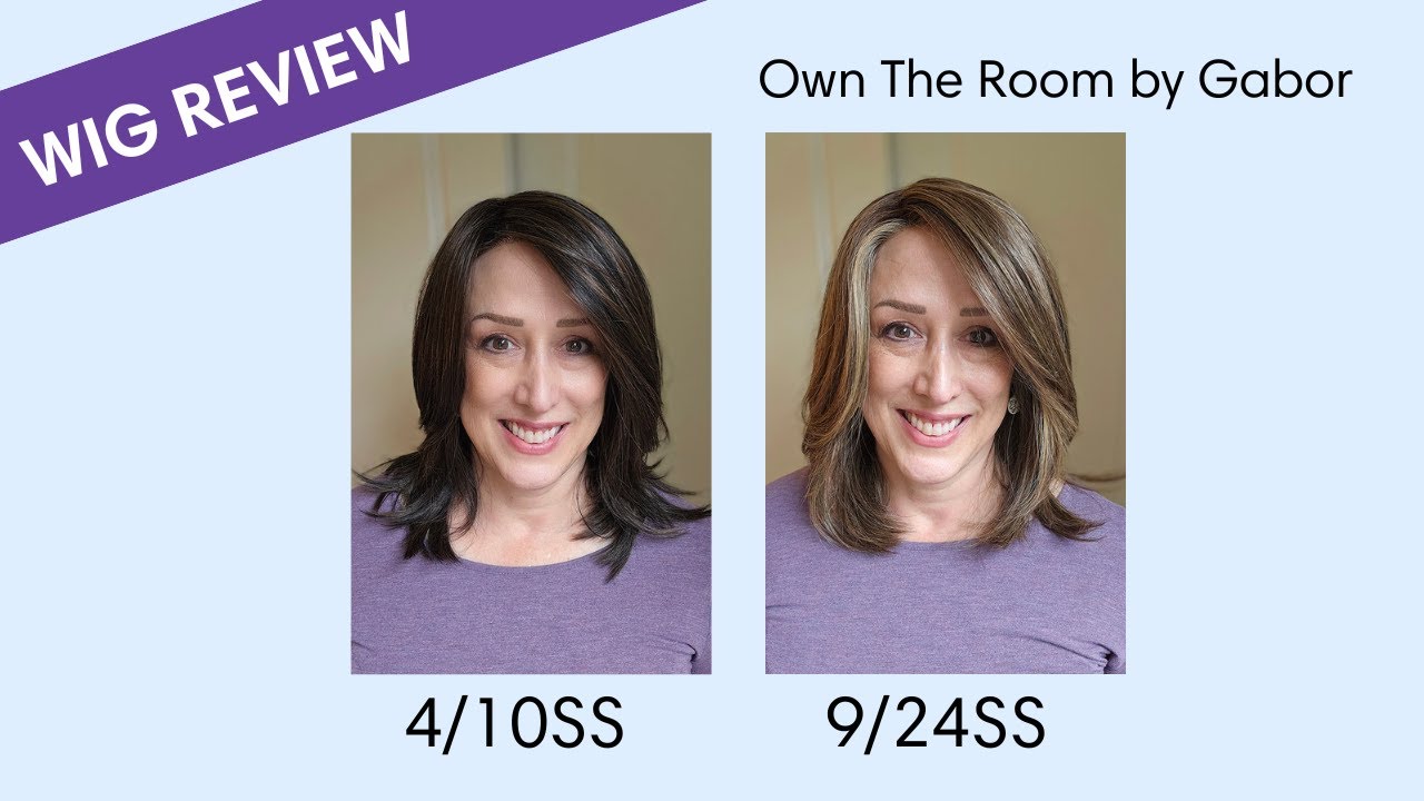 Own The Room by Gabor in Colors 4/10SS Shaded Iced Java & 9/24SS Shaded Iced Cafe Latte - Wig Review