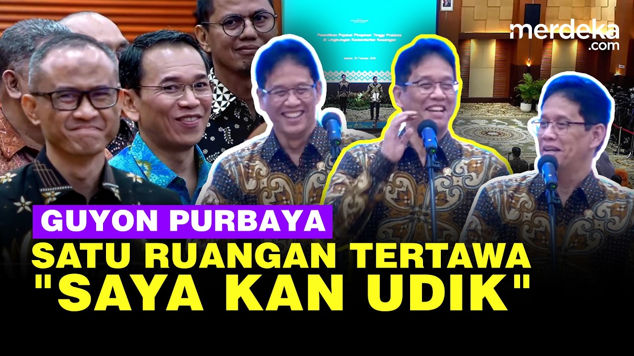 Purbaya Lihat Sikap Direktur Jenderal Terima Perintah, Satu Ruangan Tertawa: Saya Kan Udik!