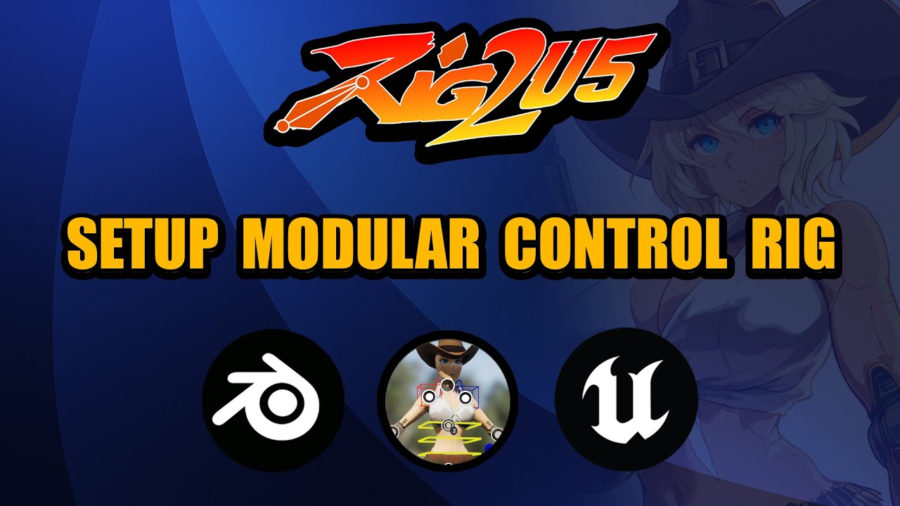 RIG2U5 - Setup Unreal Engine's Modular Control Rig