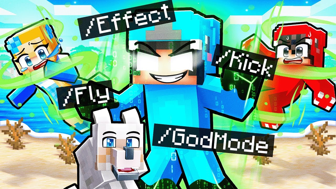 Using OWNER ADMIN COMMANDS to Prank MY Friends in Minecraft!