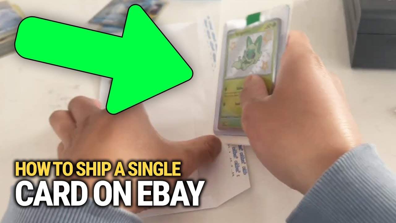 How to Ship a Single Card on eBay Safely & Cheaply: LIVE!