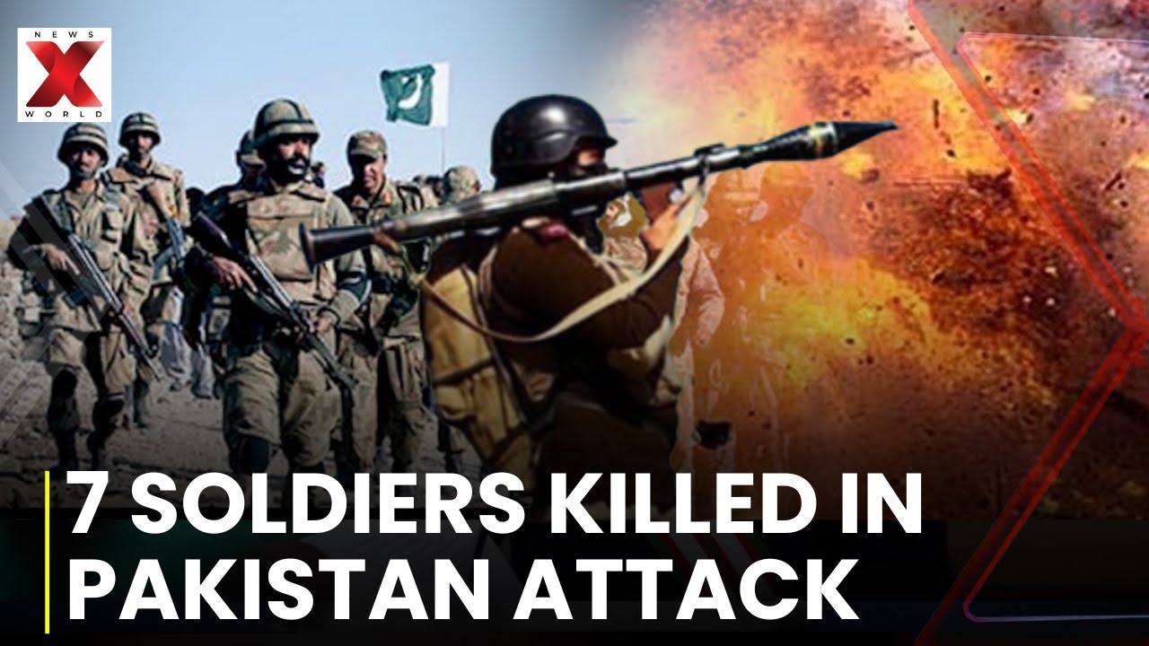 Suicide Attack Kills Seven Soldiers In Pakistan | Pakistan Suicide Attack | NewsX World
