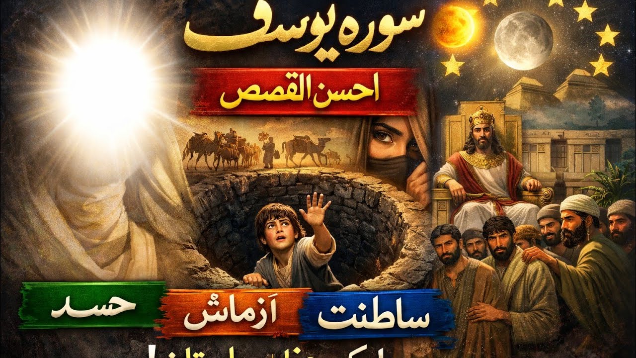 Hazrat Yousif (AS) Ki Zindagi ki Kehani/Sache Khawab se Saltanat tak
