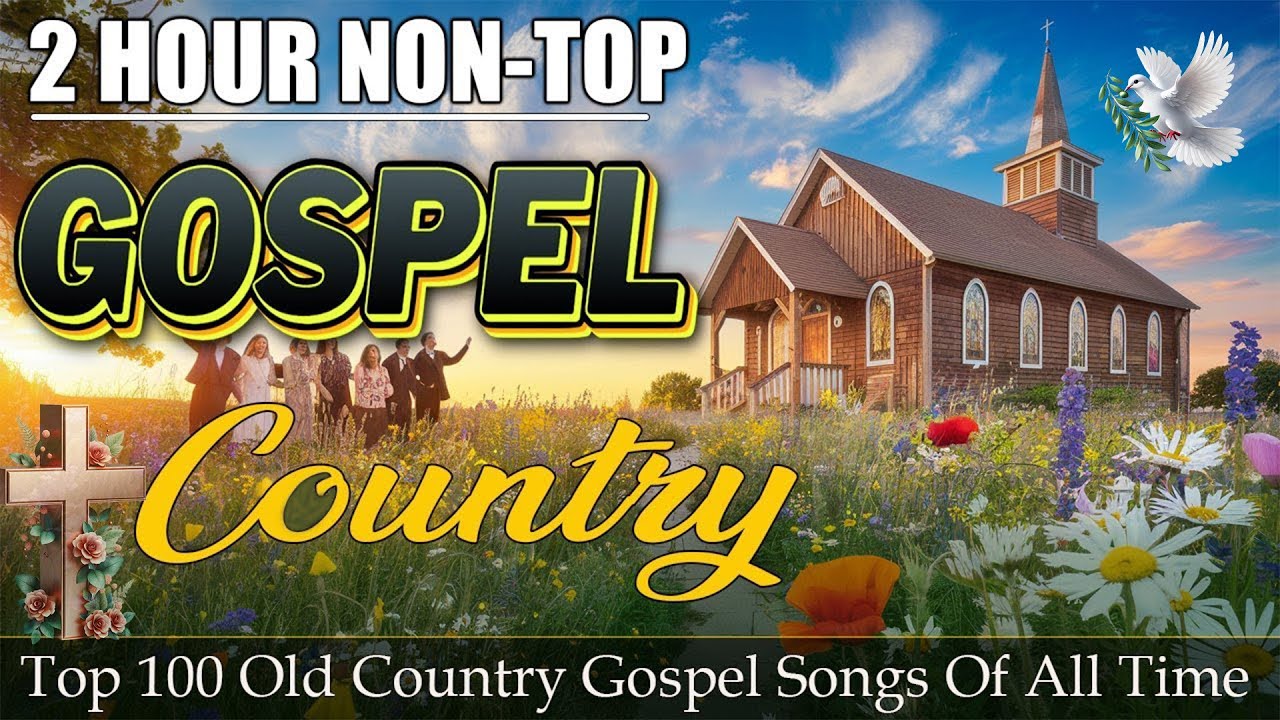 🎶 Greatest Country Gospel Hymns Playlist🎵Beautiful Old Gospel Songs 💖 With Lyrics #countrygospel