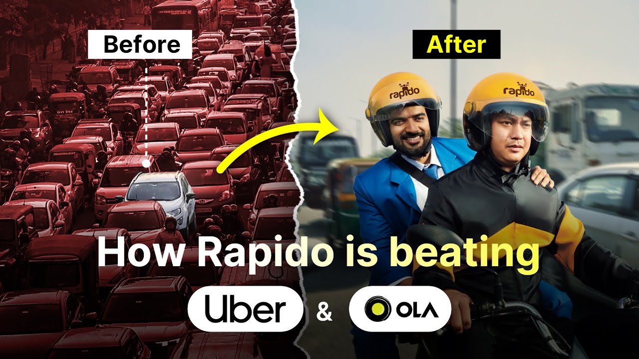 How Rapido is DISRUPTING Ola and Uber's Duopoly in India | Product Case Study | Scale by Airtribe