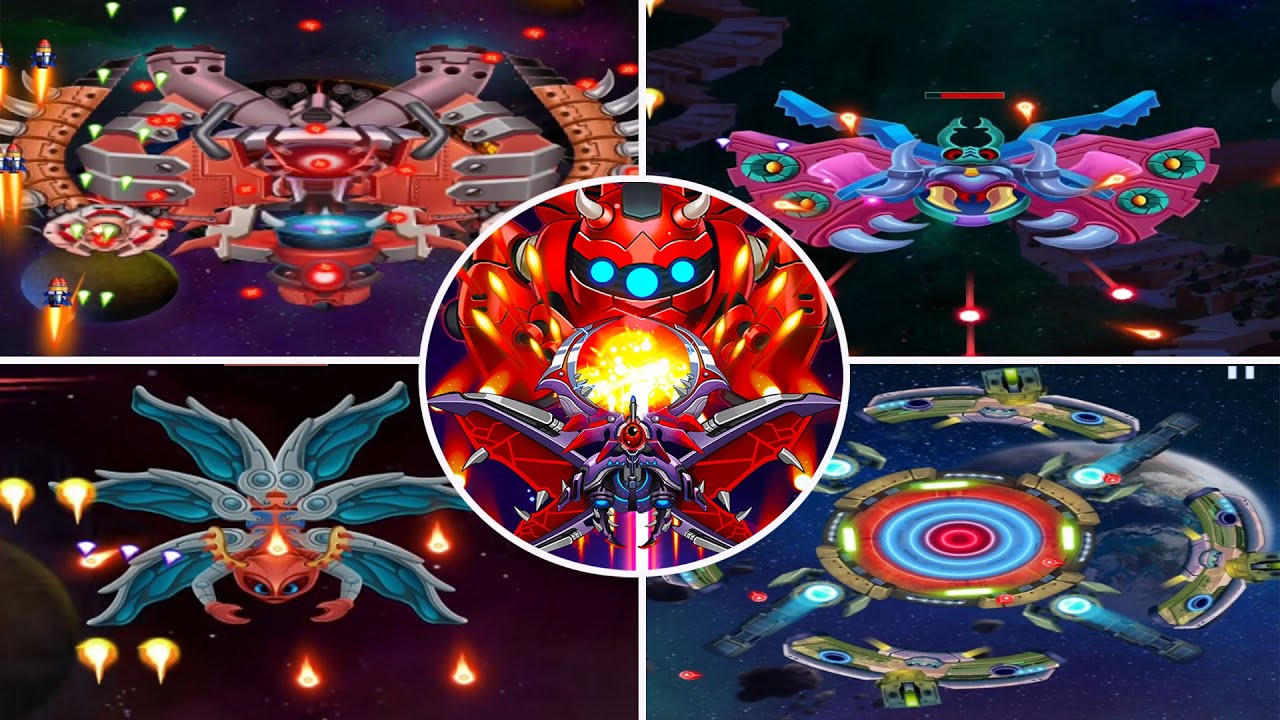 Space Squad: Ufo Hunter All Bosses