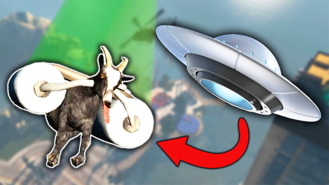 I GOT ABDUCTED BY ALIENS?! (Goat Simulator)