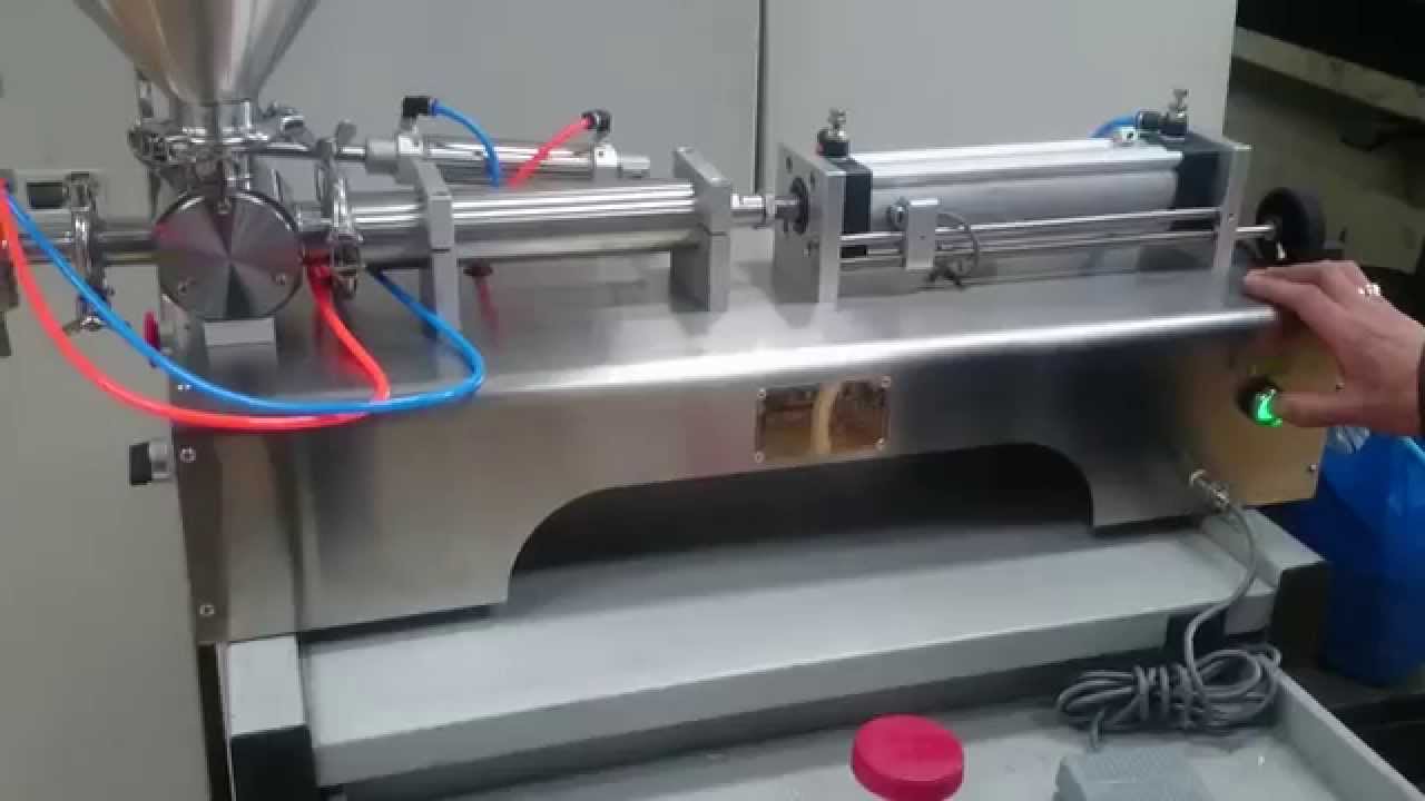 LLENADORA DE LIQUIDO Y VISCOSOS CREMAS MANUAL/AUTOMATICA