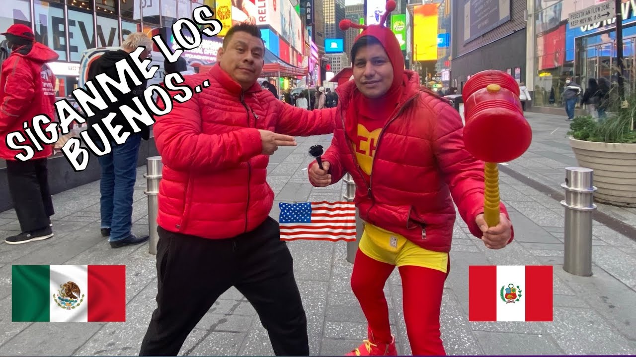 Chapulín🦗Colorado de Times Square..🗽🇺🇸