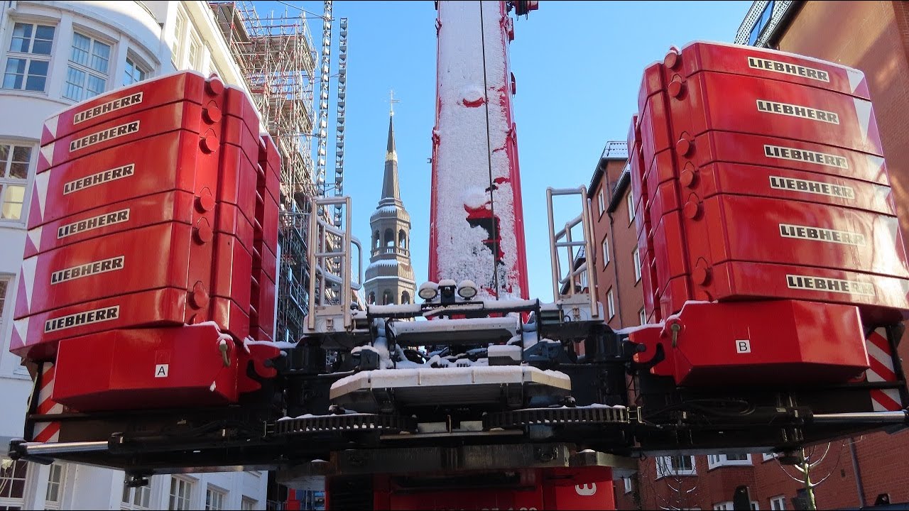 Soeren66 - LIEBHERR LTM 1450-8.1 nach der Demontage eines WOLFF WK 7532
