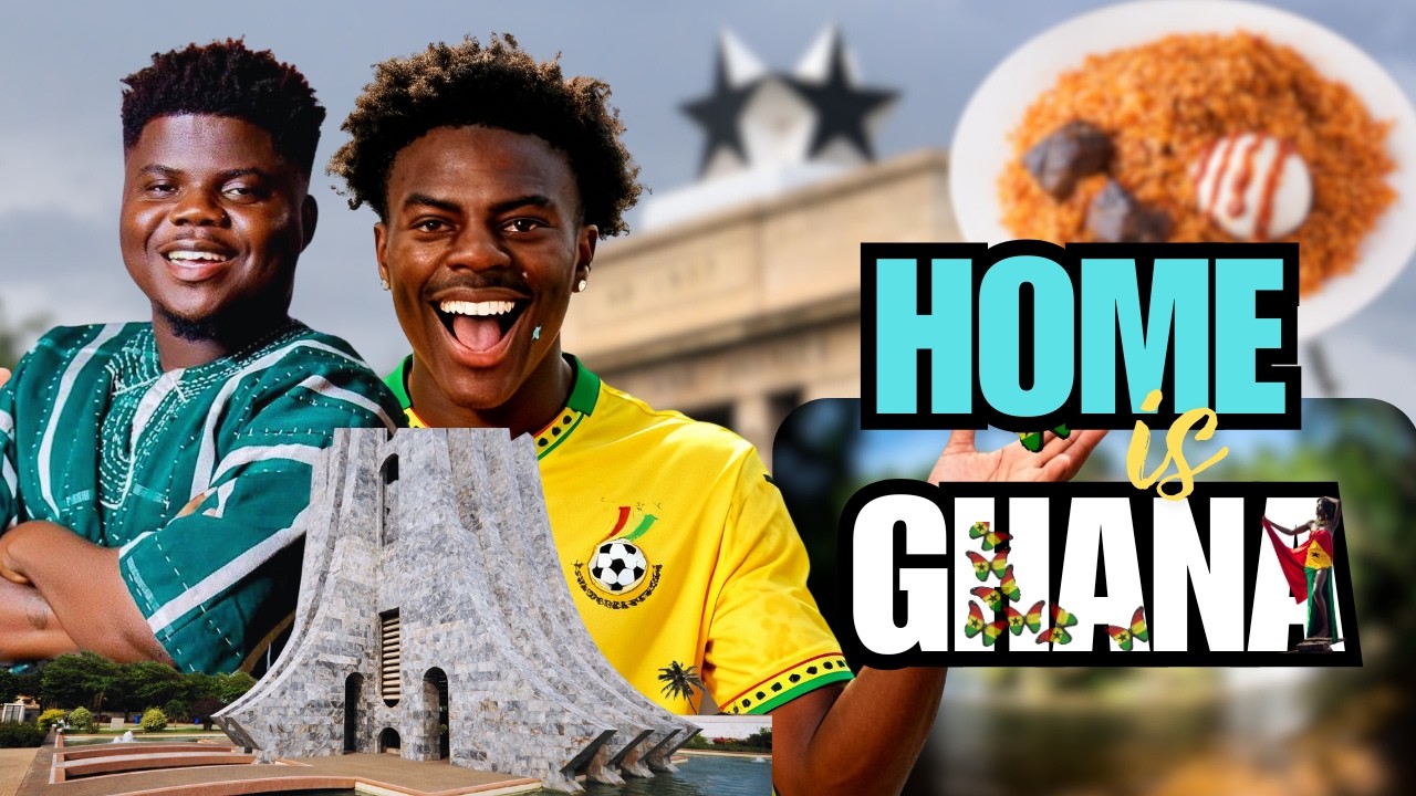 Home Is Ghana 🇬🇭✨ | Wode Maya ft. iShowSpeed | Ghana to the World 🌍 | African Pride Song