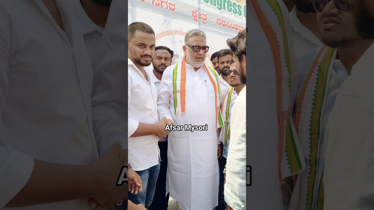 MLA Tanveer Sait On Vote Chori Campaign.#mysore #congress #bjp #modi #rahulgandhi #viral #shorts