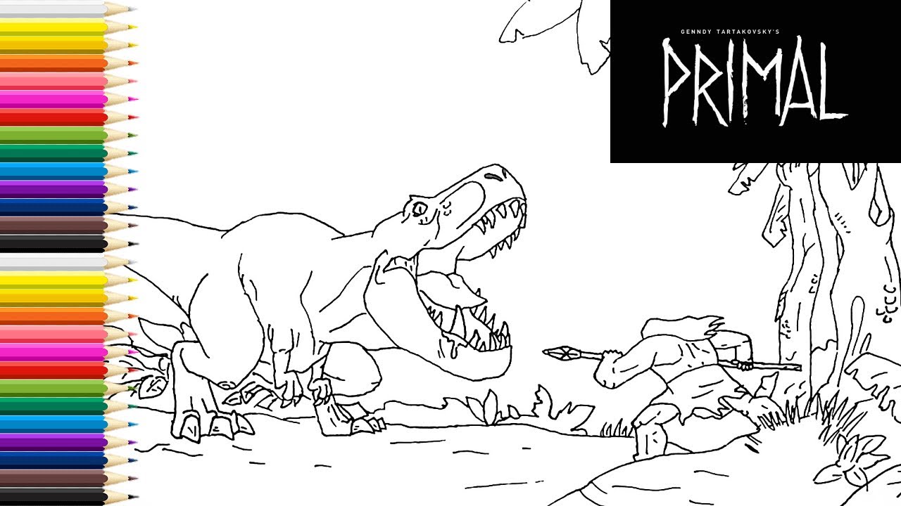 Fang & Spear drawing from Genndy Tartakovsky's 