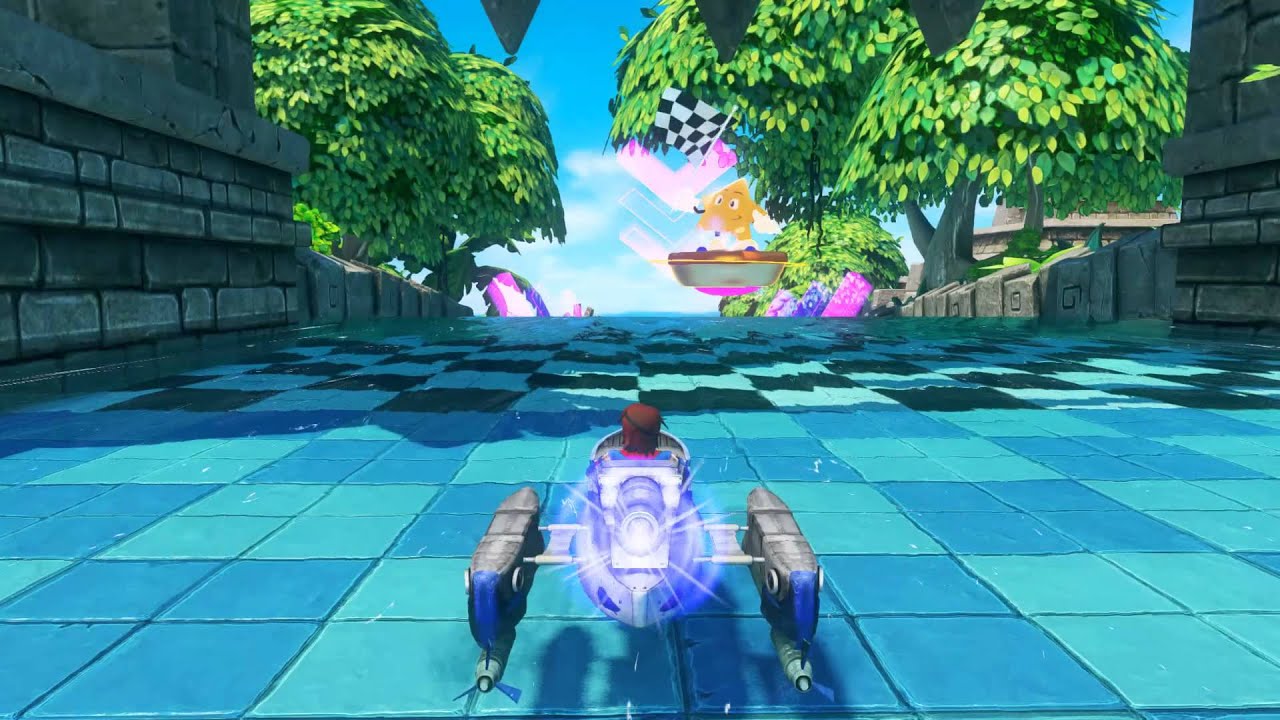 Sonic & All-Stars Racing Transformed - Vers&atilde;o PC - Gameplay - Expert Boost Challenge