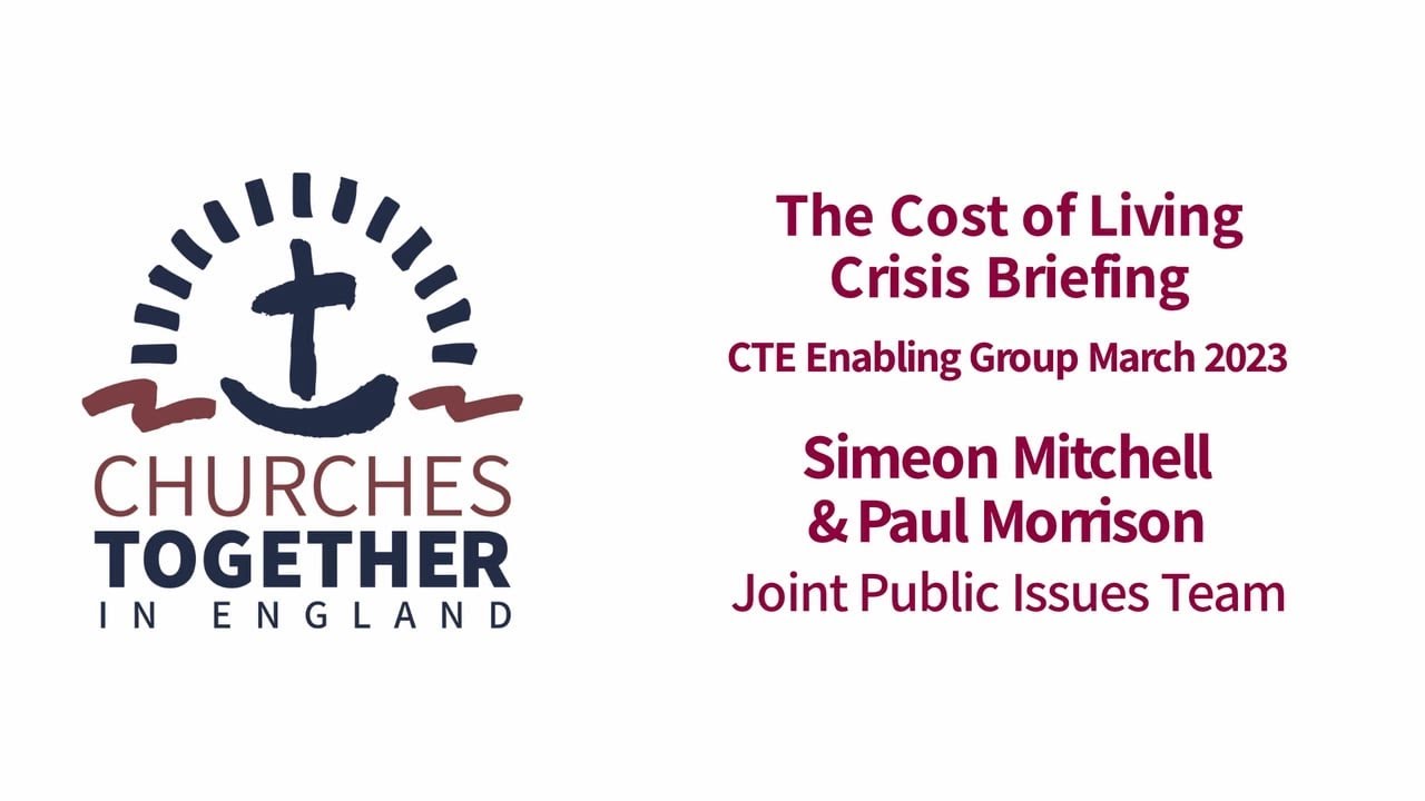 Cost of Living Crisis briefing