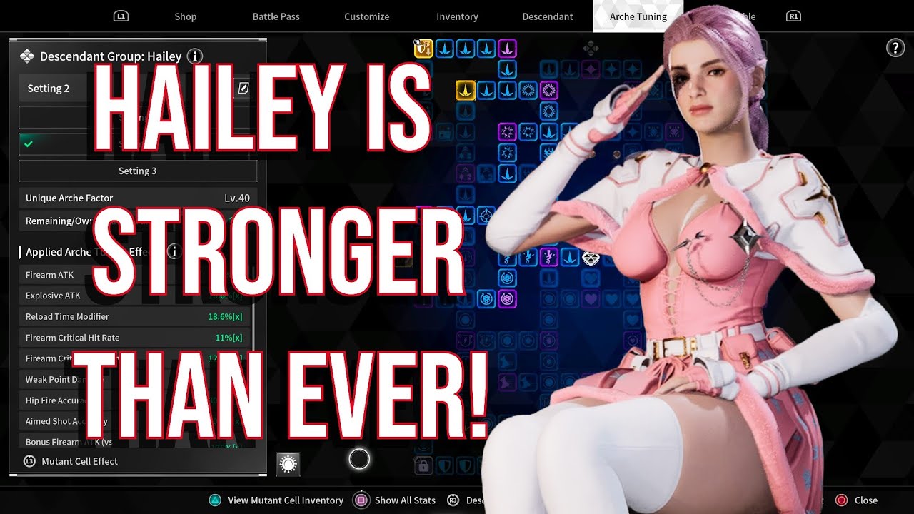 HAILEY IS BACK! MUTANT CELLS BUILD FOR 1#WR VOID EROSION PURGE 35! THE FIRST DESCENDANT