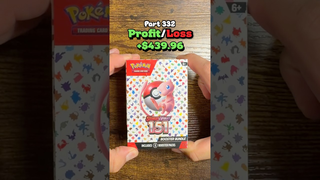 Pokemon 151 Booster Bundle Pack Opening! (Pt. 332) Channel Profit/Loss Series #pokemontcg