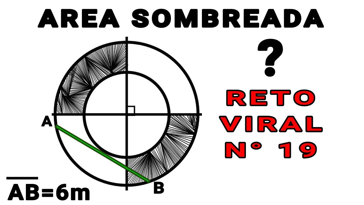 RETO VIRAL!!!! ACÉPTALO  💪💪🟢Halla el  Área Sombreada😡👽