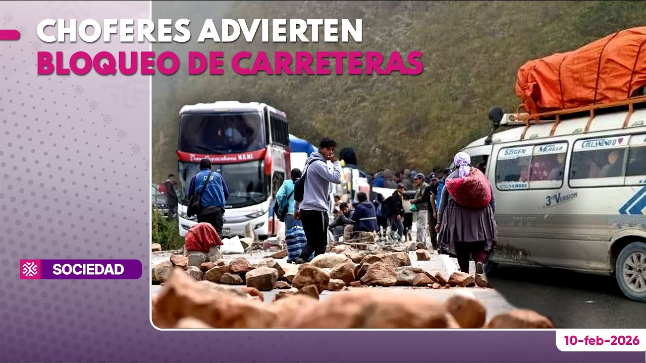 Choferes advierten bloqueo de carreteras