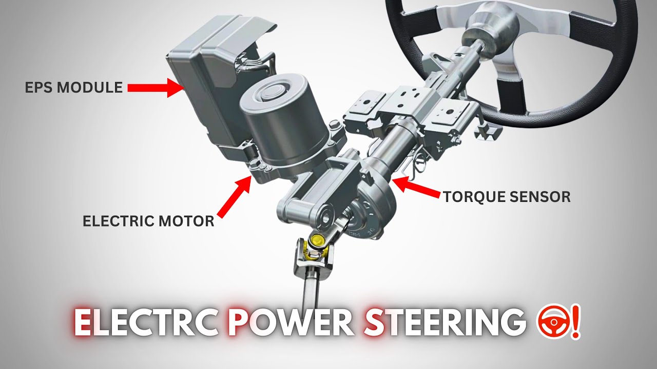 How Electric Power Steering (EPS) Works? || Detailed Explanation ✔️