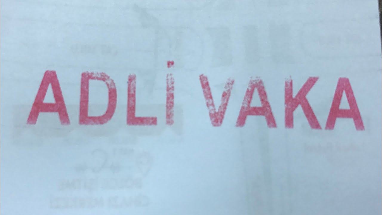 ADLİ RAPOR YAZIMI VE PÜF NOKTALARI
