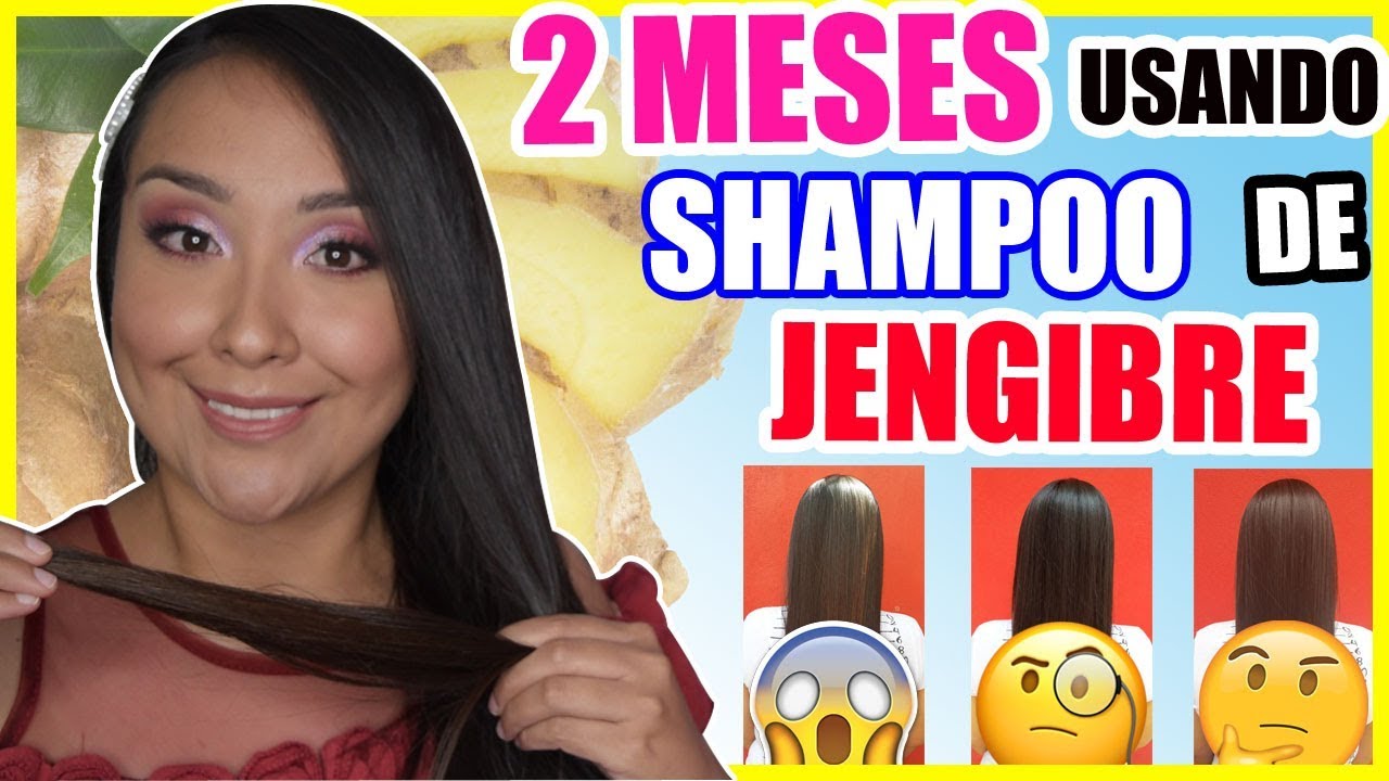 Usé SHAMPOO DE JENGIBRE por 2 MESES | CABELLO MÁS LARGO | Nadia Elias