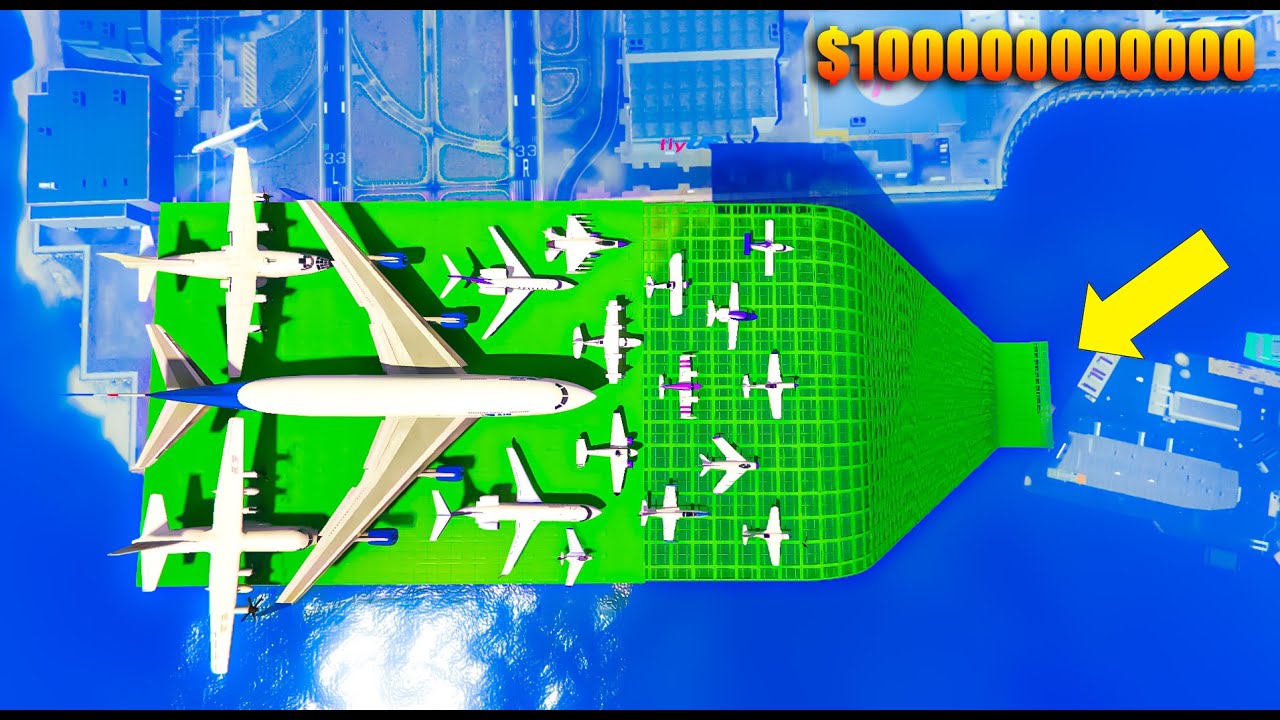 $1000000000000 Plane Crash Challenge with Spider-man |#gta5 @wadangamer