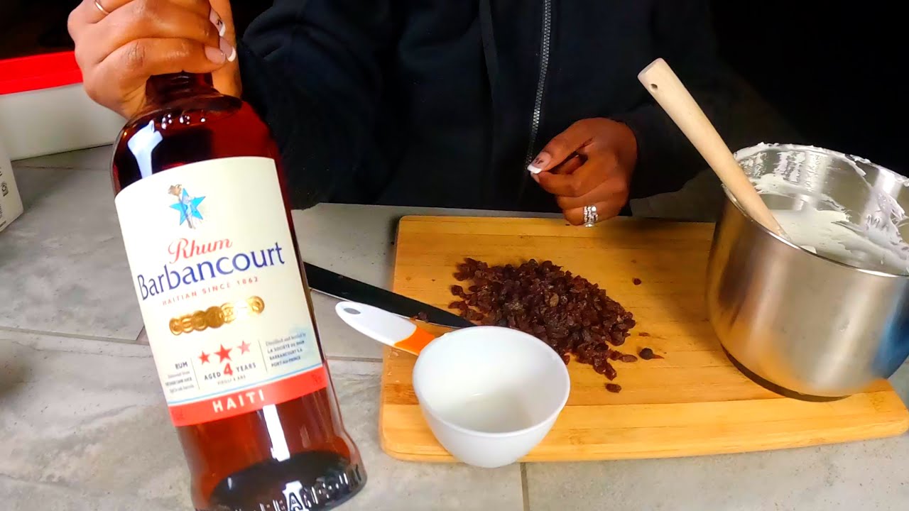 How to Make Rum Raisin Ice Cream!