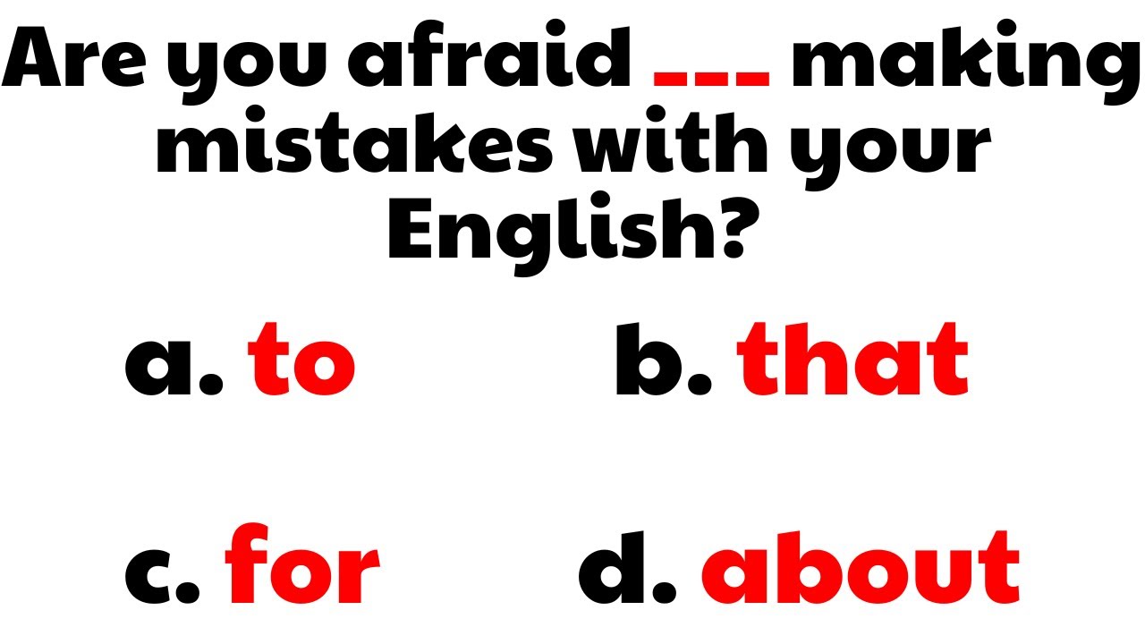 English Grammar Quiz: What is The RIGHT Answer? | 99% Fail This Simple Particles Quiz #english