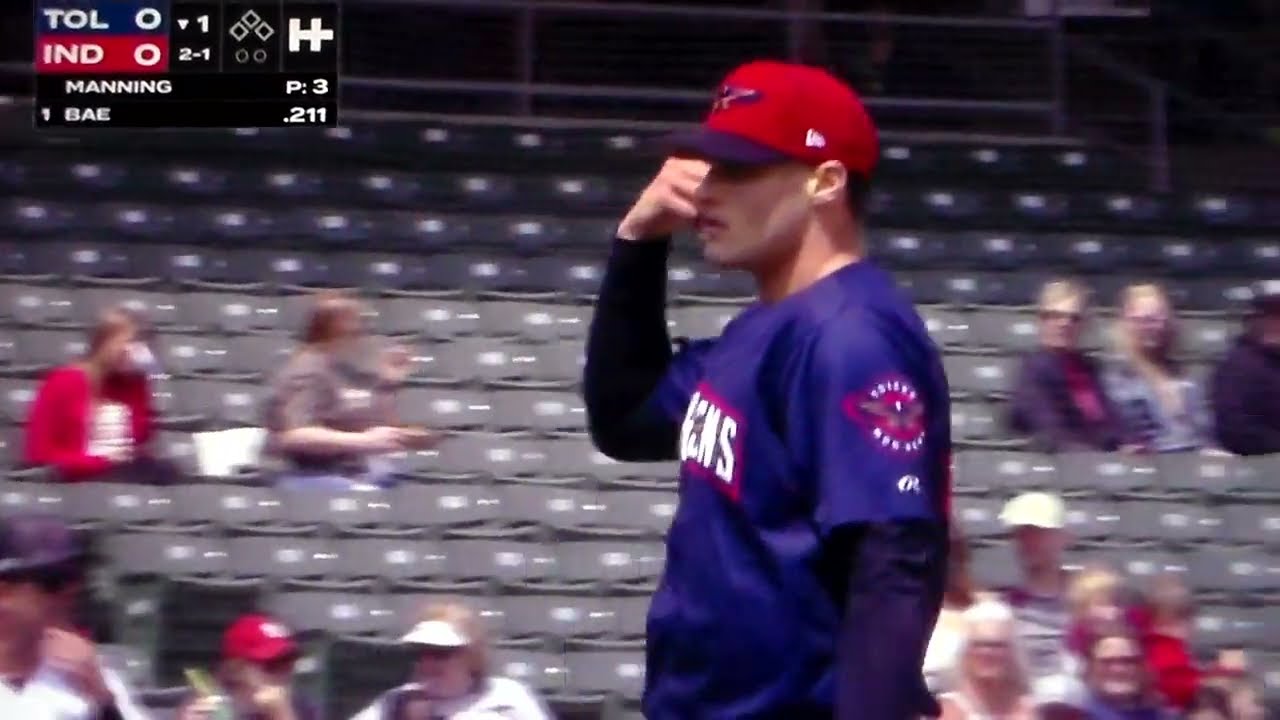 Toledo P Matt Manning struggling with 9.60 ERA & 2.07 WHIP; could his baseball career be in danger?