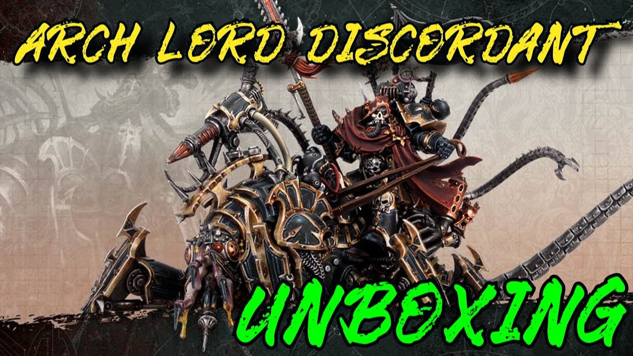 ARCH LORD DISCORDANT ON HELSTALKER UNBOXING