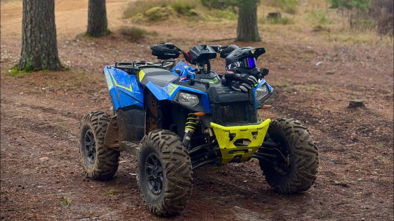Old locations checking with ATV Polaris Scrambler XP 1000 S