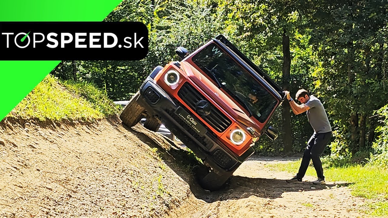 Mercedes G v teréne dokáže asi všetko! A čo ja? 🤔