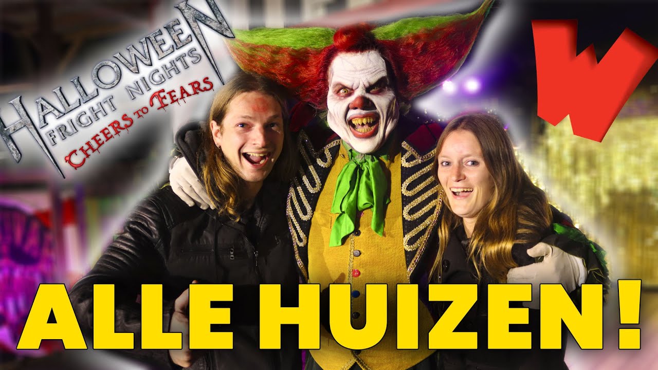 ALLE HUIZEN bij HALLOWEEN FRIGHT NIGHTS! (Walibi Holland)