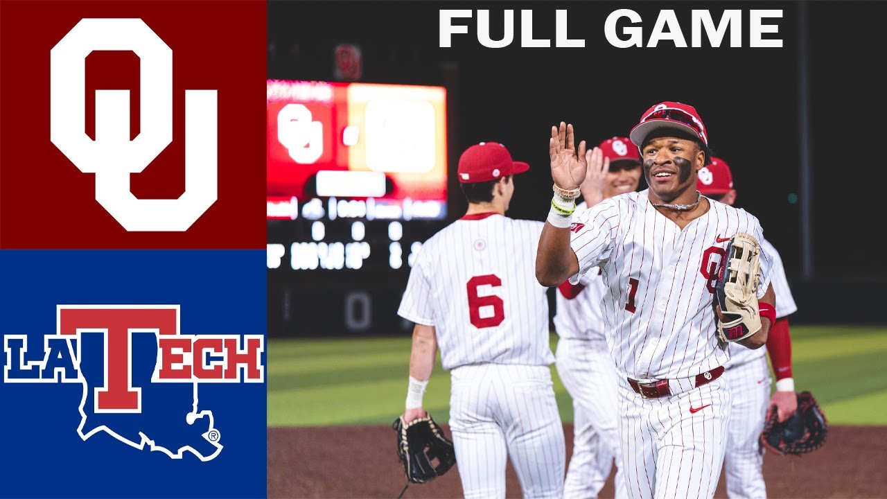 Oklahoma vs Louisiana Tech Full Game Men's Baseball , Mar 12 2025