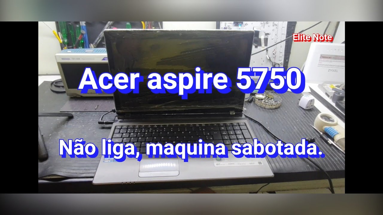 acer aspire 5750 não liga, sabotaram o notebook porém sou perito em desfazer picaretagem, resolvido.