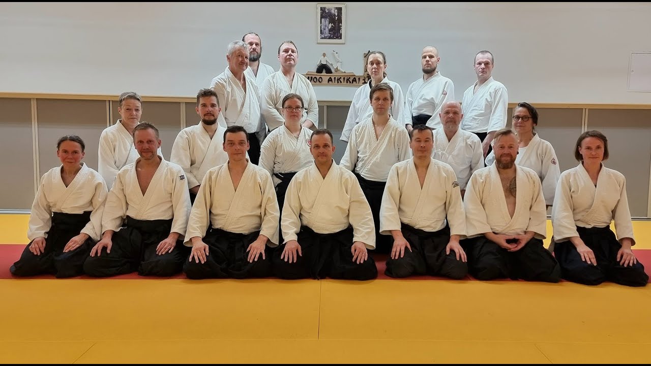 Saku Ohtonen 5.dan aikidoleiri Porvoossa 2023