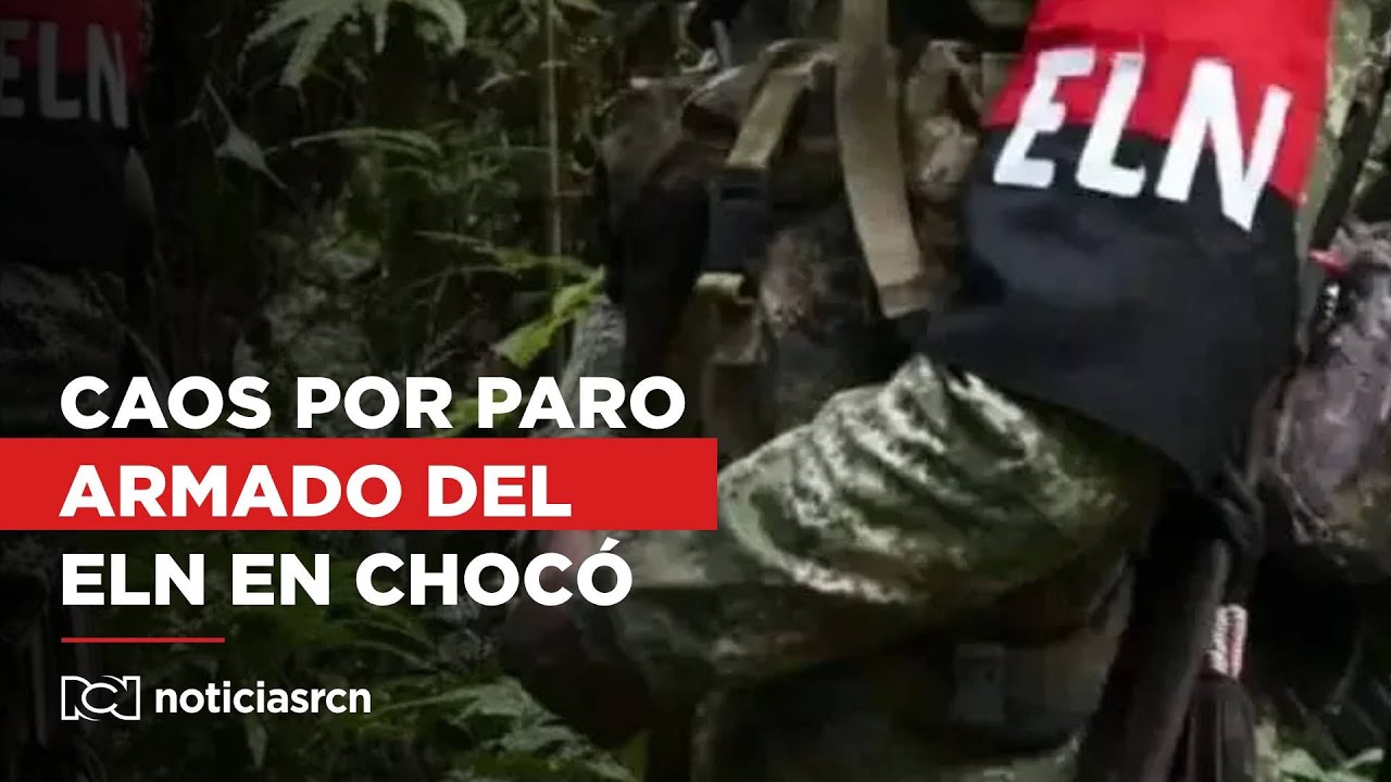 ¿Cómo está la situación en el Chocó por el paro armado del ELN?