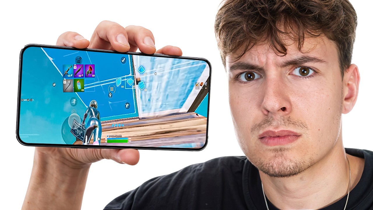 Я сыграл 1 на 1 против лучшего игрока в Fortnite на мобильных устройствах