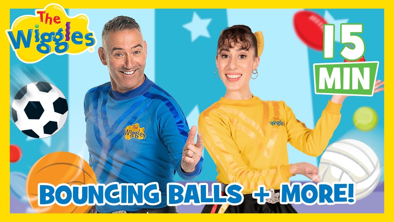 Bouncing Balls, The Monkey Dance & More Fun Kids Songs 🏀🐒 The Wiggles Compilation 🎶