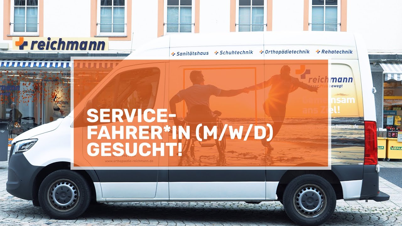 Servicefahrer/-in (m/w/d) - Sanit&auml;tshaus Reichmann