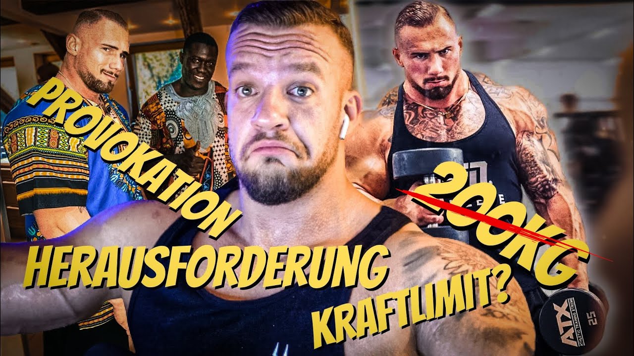 Herausforderungen ist raus! Leonidas Abbruch bei 200 Kg Bankdrücken.. William Niewiara Reaktion