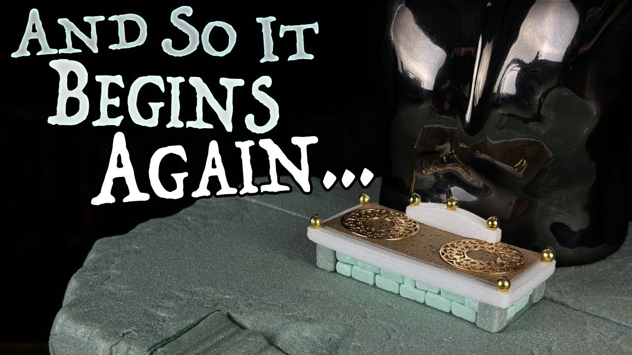 I'm Building a Holy Site for D&D!!!! (Shrine of Arcanoth Part 1) D&D Crafting