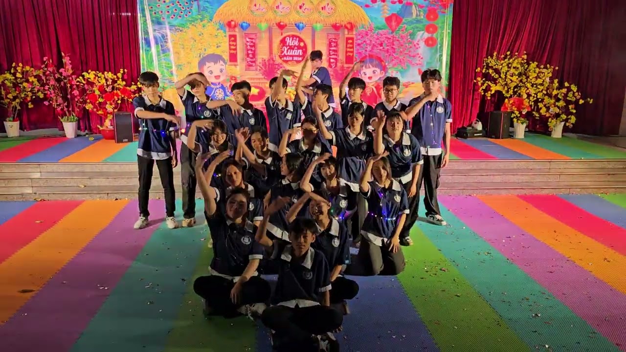 Trường THCS Thoại Ngọc Hầu - Hội Xuân 2026 - Flashmob: Như Hoa Mùa Xuân