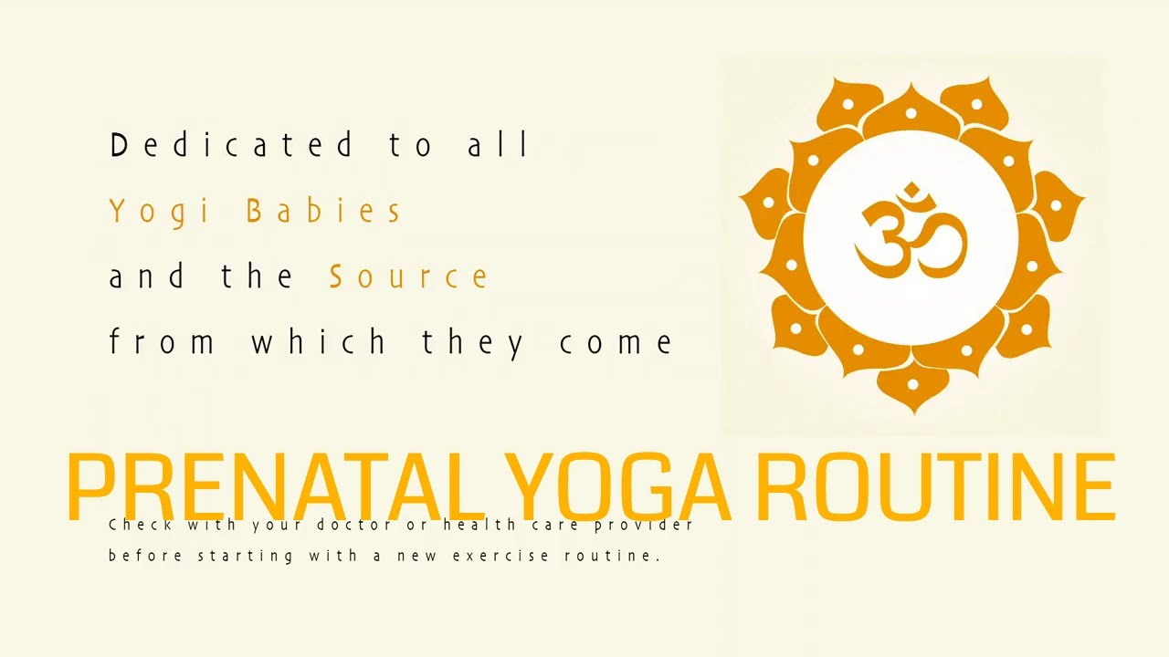 Prenatal Yoga Routine | Pregnancy & Yoga