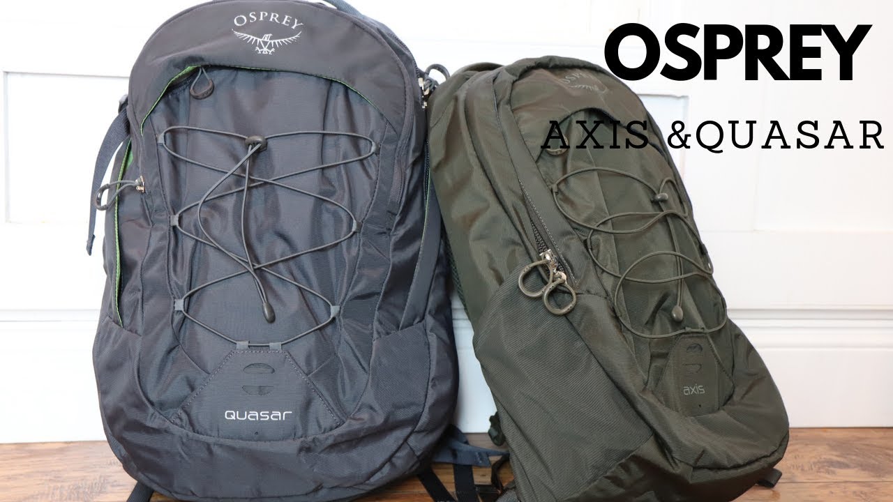 2019 Osprey Quasar & Axis Big And Little Brother of Everyday Carry (EDC) Backpacks