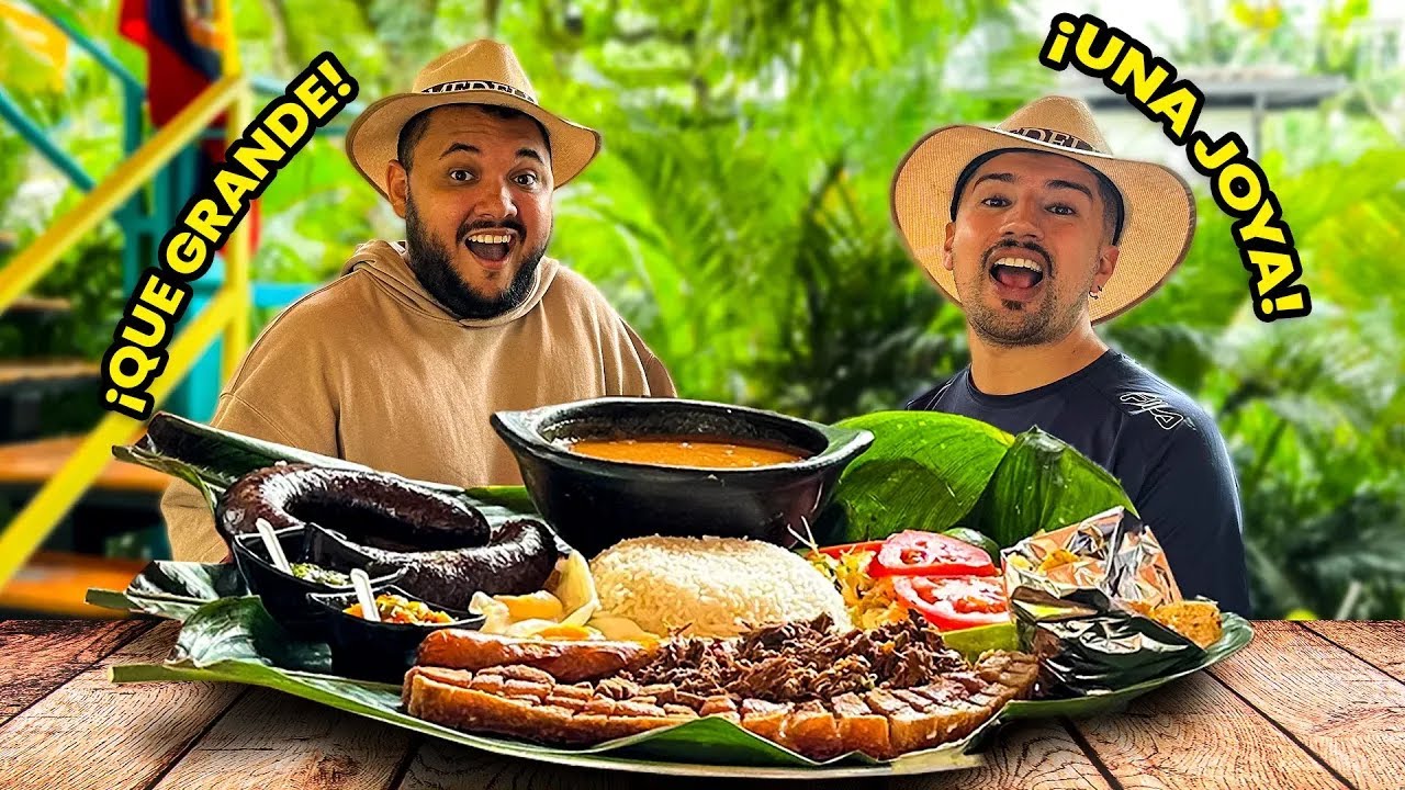 PROBÉ LA BANDEJA PAISA MÁS GRANDE DE COLOMBIA 🇨🇴 ¿VALE LA PENA?