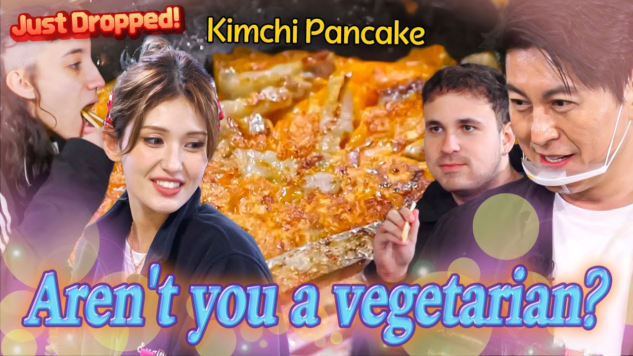 Aspiring vegetarian loved this Kimchi pancake 🤤💕 | Street food bikers